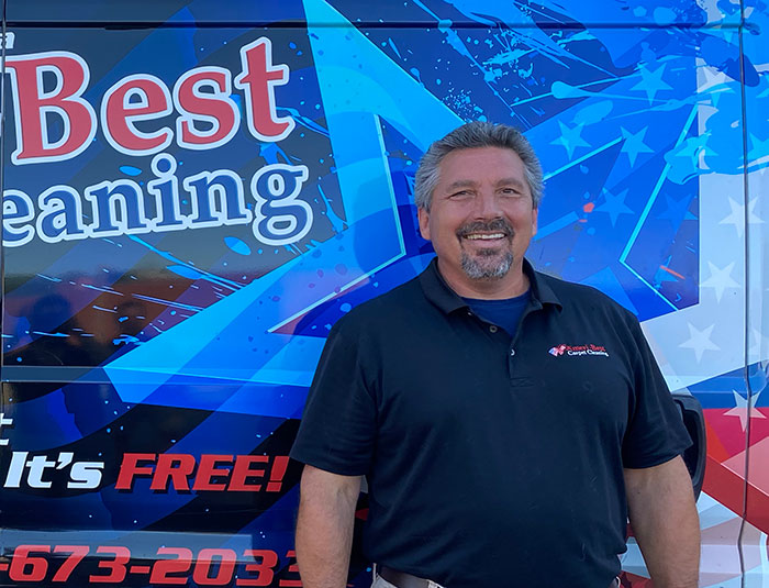 owners of AMeribest Carpet Cleaning servicing CT